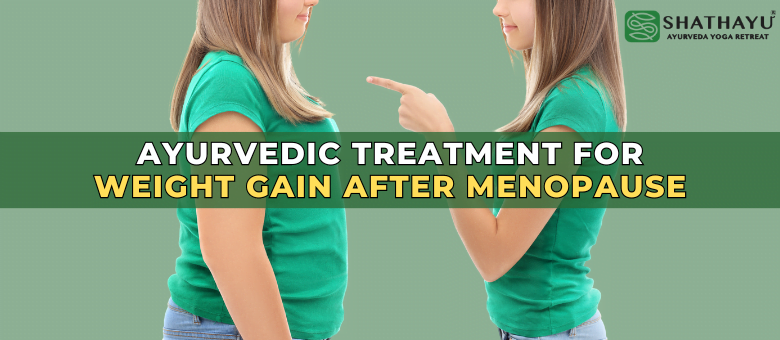 Weight gain after menopause